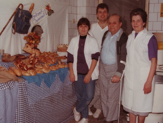 Familie Burkard im Jahr 1989